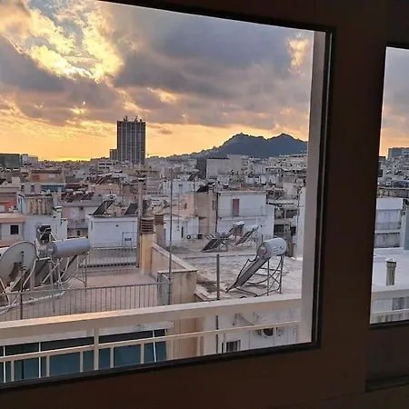 Studio With Panoramic Athens View Exterior foto